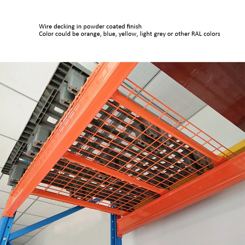 colored wire decking 102-3